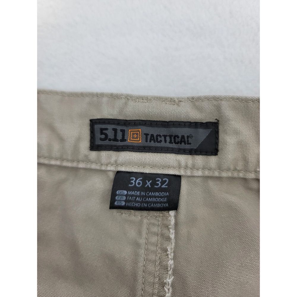 5.11 Tactical Men's Cargo Pants in Tan - Picture 4 of 7